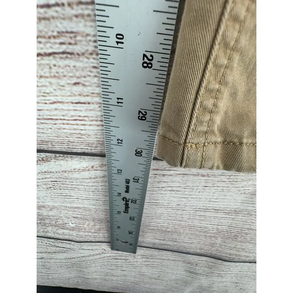 Polo Ralph Lauren 5 Pocket Tapered Leg Khaki Jeans Mens 38x30‎ Beige Tan